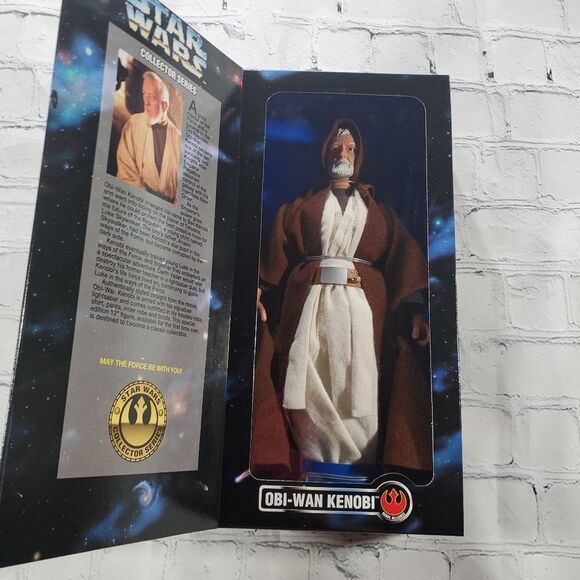 NIB Vintage Star Wars Collector Series Obi-Wan Kenobi Figure - Picture 2 of 8